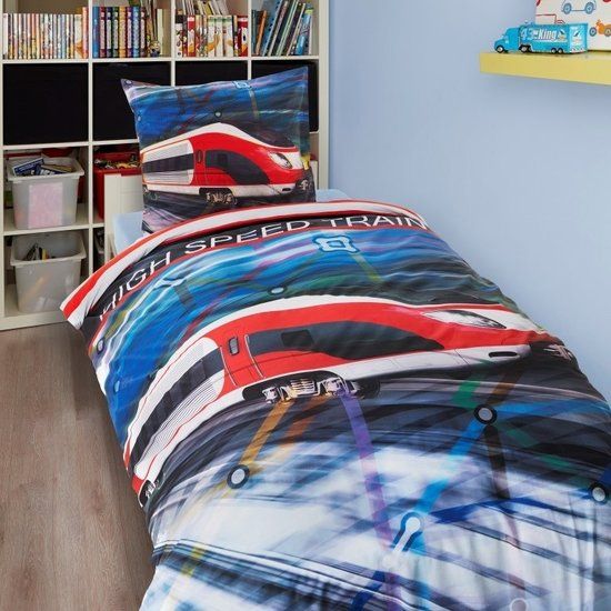 Dreamhouse Bedding Stoere Trein Multi
