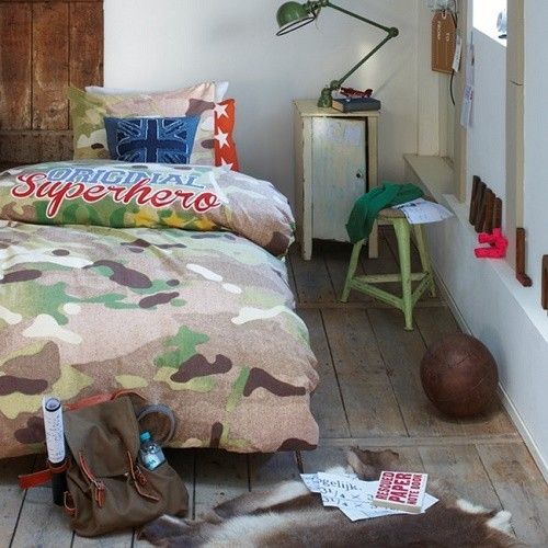 Beddinghouse Kids Beddinghouse Super Hero green 140x200/220