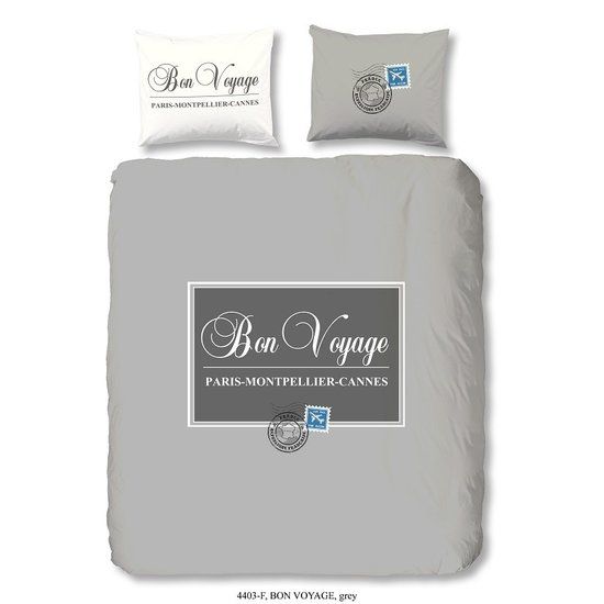 Muller textiel Dekbedovertrek Flanel Bon Voyage 240 x 200/220