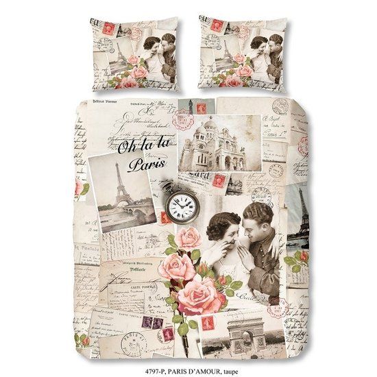 Goodmorning Dekbedovertrek Paris D'Amour 140 x 200/220