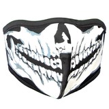 Facemask Mouth Cap Skull Print/Black Facemask Mouth Cap Skull Print/Black