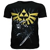 The Legend of Zelda The Legend of Zelda Link with Gold Hyrule Crest T-Shirt - Official Merchandise The Legend of Zelda The Legend of Zelda Link with Gold Hyrule Crest T-Shirt - Official Merchandise