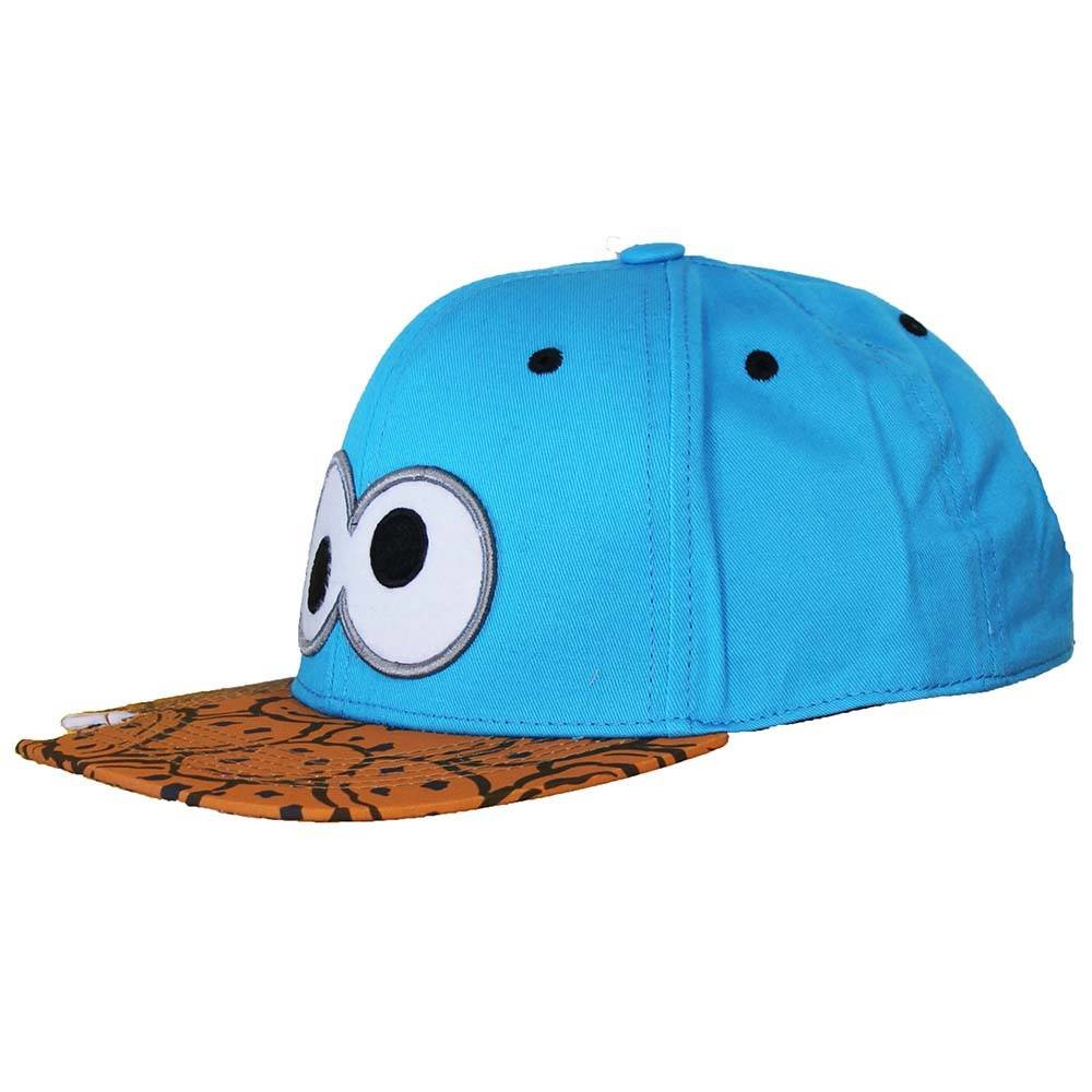 Sesame Street / Sesamstraat Sesame Street Cookie Monster Snapback Cap Blue - Official Merchandise Sesame Street / Sesamstraat Sesame Street Cookie Monster Snapback Cap Blue - Official Merchandise