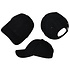Basic Plain Cap Black 3-Pack Basic Plain Cap Black 3-Pack