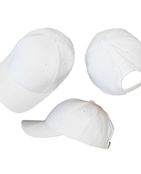 Basics Basic Plain Cap White 3-Pack Basics Basic Plain Cap White 3-Pack