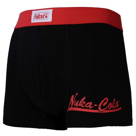 Fallout Fallout 4 Nuka Cola Boxershort Zwart/Rood - Official Merchandise Fallout Fallout 4 Nuka Cola Boxershort Zwart/Rood - Official Merchandise