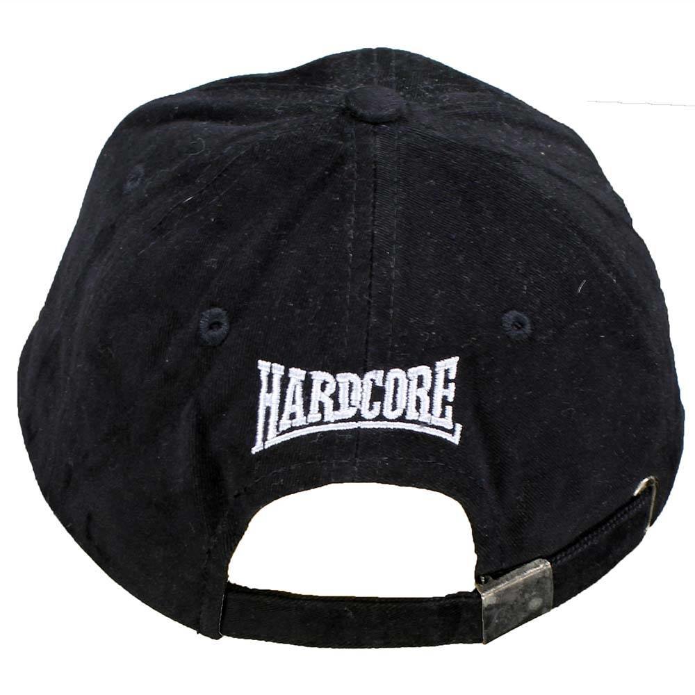 Hardcore Hardcore Adjustable Cap Hat Black/White Hardcore Hardcore Adjustable Cap Hat Black/White