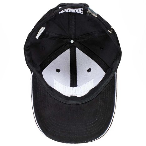 Hardcore Hardcore Adjustable Cap Hat Black/White Hardcore Hardcore Adjustable Cap Hat Black/White