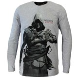 Assassin's Creed Assassins Creed Black Flag Langarmshirt Grau Assassin's Creed Assassins Creed Black Flag Langarmshirt Grau