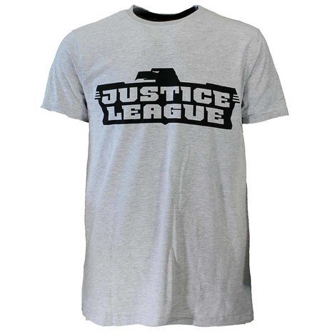 Batman Justice League T-shirt Grey/Black - Official Merchandise Batman Justice League T-shirt Grey/Black - Official Merchandise