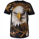 Rock Eagle / Biker T-Shirts Rock Eagle Allover-Print-Eagle-T-Shirt Rock Eagle / Biker T-Shirts Rock Eagle Allover-Print-Eagle-T-Shirt