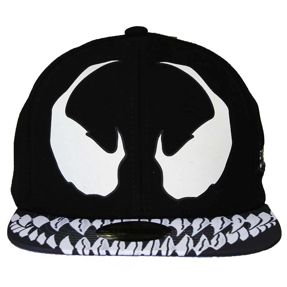 Venom Spiderman Venom Snapback Cap Pet Zwart/Wit - Officiële Merchandise