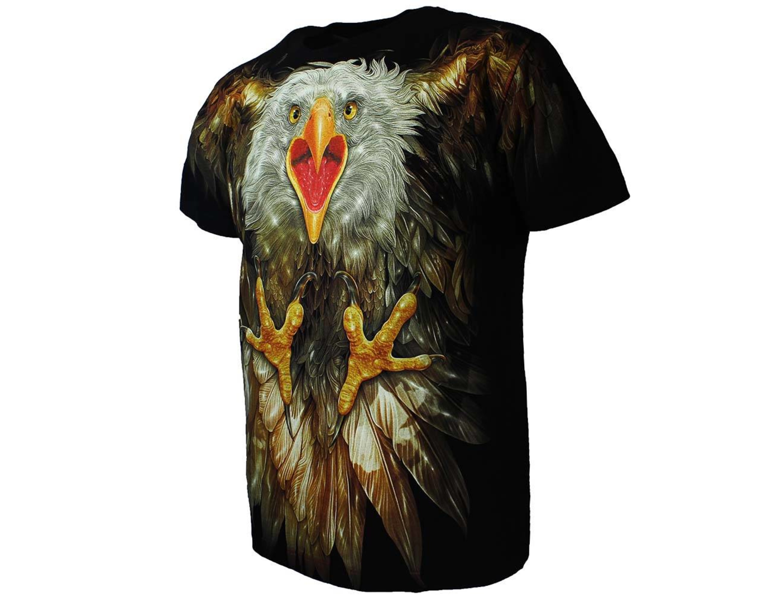Rock Chang Glow in the Dark Attacking Eagle T-Shirt - Popmerch.com