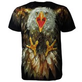 Rock Chang Glow in the Dark Attacking Eagle T-Shirt Rock Chang Glow in the Dark Attacking Eagle T-Shirt