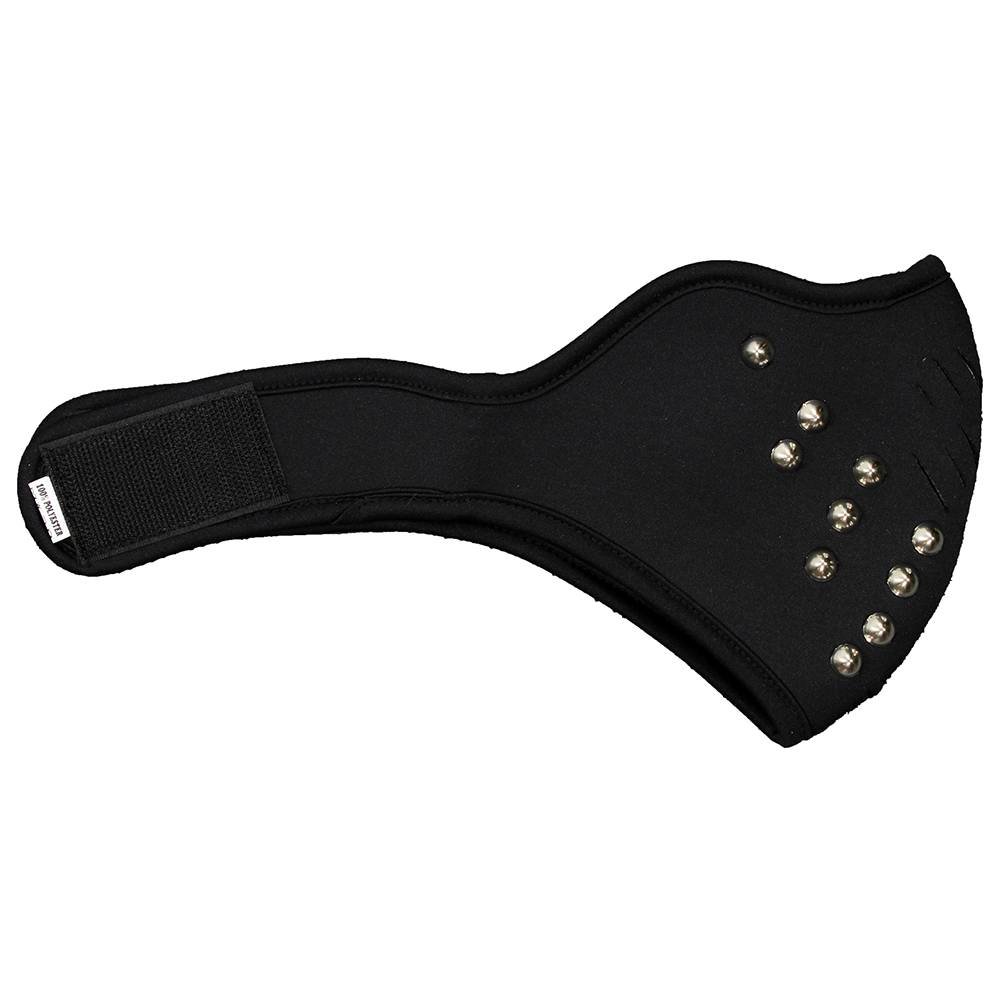 Facemasks Mondkap Skimasker Facemask met Metalen Studs Zwart / Zilver