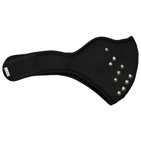 Mondkap Skimasker Facemask met Metalen Studs Zwart / Zilver Mondkap Skimasker Facemask met Metalen Studs Zwart / Zilver