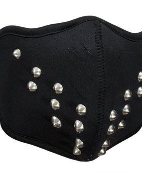 Mondkap Skimasker Facemask met Metalen Studs Mondkap Skimasker Facemask met Metalen Studs
