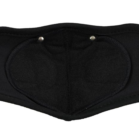 Facemask Skimask Tribal Print Black / Yellow