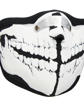Mondkap Skimasker Skelet Tanden Print Mondkap Skimasker Skelet Tanden Print