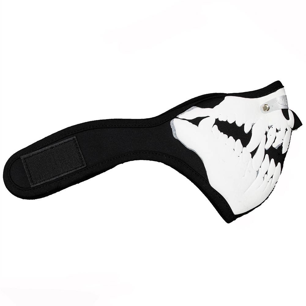 Face Mask Ski Mask Dracula Animal Skeleton Print Black / White Face Mask Ski Mask Dracula Animal Skeleton Print Black / White