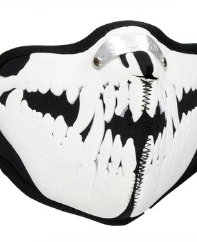 Mondkap Skimasker Dracula Dieren Skelet Print Mondkap Skimasker Dracula Dieren Skelet Print