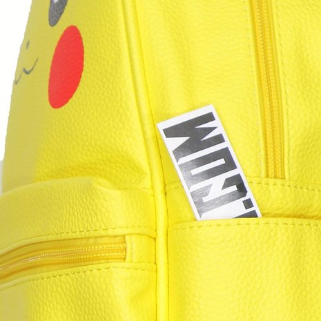 Pokémon Pokémon Pikachu PU Leather Backpack with Ears Yellow - Official Merchandise Pokémon Pokémon Pikachu PU Leather Backpack with Ears Yellow - Official Merchandise