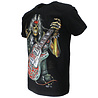 Rock Eagle / Biker T-Shirts Totenkopf Rock Gitarre Metal T-Shirt Schwarz Rock Eagle / Biker T-Shirts Totenkopf Rock Gitarre Metal T-Shirt Schwarz