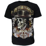 Last Game  Skull 3D Glow in the Dark T-Shirt Last Game  Skull 3D Glow in the Dark T-Shirt