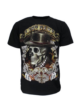 Verbazingwekkend Viking Skull T-Shirt Glow in the Dark - Popmerch.com OQ-89