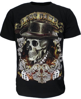Rock Eagle / Biker T-Shirts Last Game  Skull 3D Glow in the Dark T-Shirt