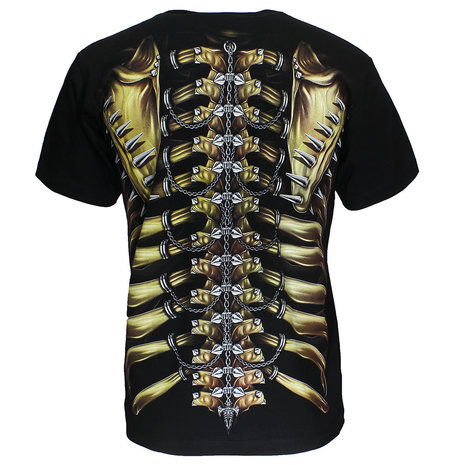 Skeleton Chest T-Shirt Glow in the Dark Skeleton Chest T-Shirt Glow in the Dark