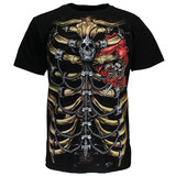 Skelet Borstkas T-Shirt Skelet Borstkas T-Shirt