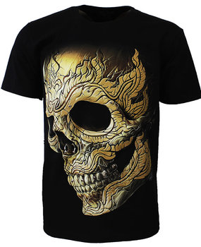 Pierced Skull Rock T-Shirt 3D Glow in The Dark Pierced Skull Rock T-Shirt 3D Glow in The Dark
