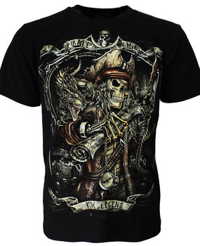 Pirate King Glow in the Dark Piratenkoning T-Shirt Pirate King Glow in the Dark Piratenkoning T-Shirt