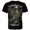 Rock Eagle / Biker T-Shirts Pirate King Undead Glow in the Dark T-Shirt Black Rock Eagle / Biker T-Shirts Pirate King Undead Glow in the Dark T-Shirt Black
