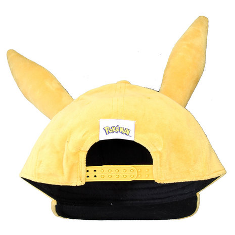 Pokémon Pokémon Eevee Pluche Snapback Cap Pet met Oren Officieel Pokémon Pokémon Eevee Pluche Snapback Cap Pet met Oren Officieel