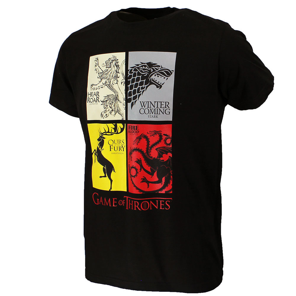 Game of Thrones Game of Thrones Heirs to the Throne T-Shirt Zwart Game of Thrones Game of Thrones Heirs to the Throne T-Shirt Zwart