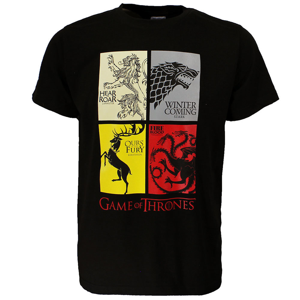 Game of Thrones Game of Thrones T-Shirt „Erben des Throns“ in Schwarz Game of Thrones Game of Thrones T-Shirt „Erben des Throns“ in Schwarz