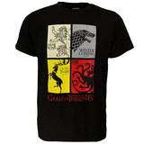 Game of Thrones Game of Thrones T-Shirt „Erben des Throns“ in Schwarz