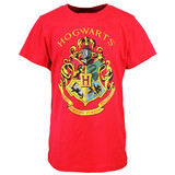 Harry Potter Harry Potter Hogwarts Embleem Kinder T-Shirt Rood