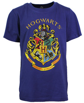 Harry Potter Harry Potter Hogwarts Embleem Kinder T-Shirt Blauw Harry Potter Harry Potter Hogwarts Embleem Kinder T-Shirt Blauw