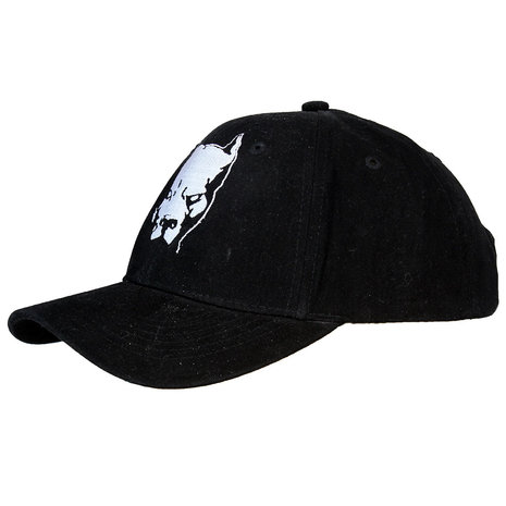 Hardcore Pitbull Cap Cap verstellbar Schwarz