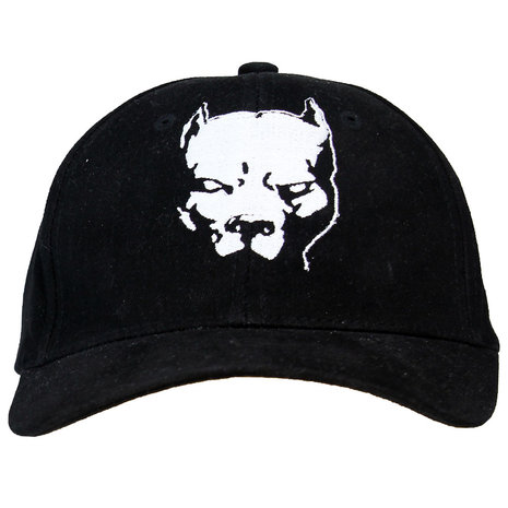Hardcore Pitbull Cap Cap verstellbar Schwarz