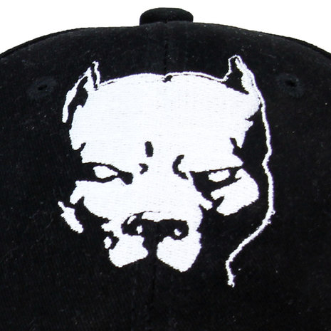 Hardcore Pitbull Cap Adjustable Black Hardcore Pitbull Cap Adjustable Black