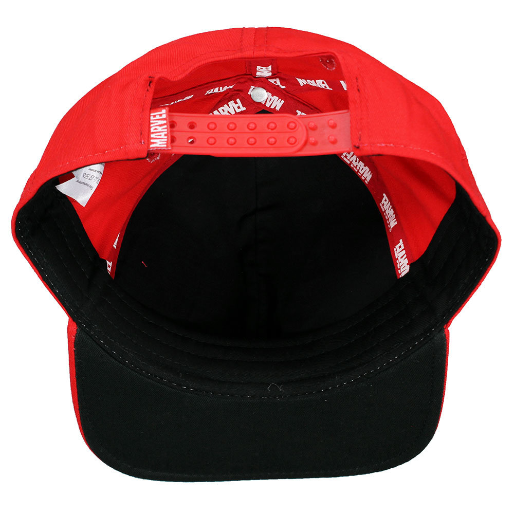 Marvel Deadpool Big Face Snapback Cap Cap - Official Merchandise Marvel Deadpool Big Face Snapback Cap Cap - Official Merchandise