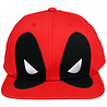 Deadpool Marvel Deadpool Big Face Snapback Cap Cap - Official Merchandise Deadpool Marvel Deadpool Big Face Snapback Cap Cap - Official Merchandise