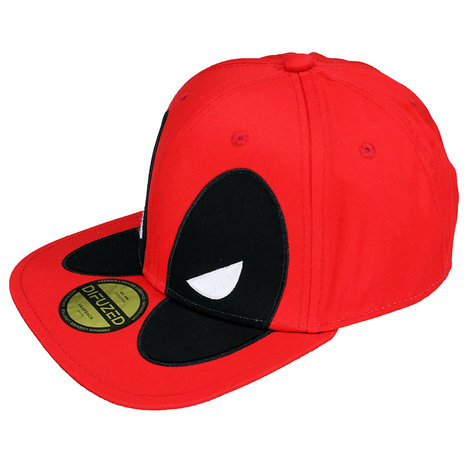 Marvel Deadpool Big Face Snapback Cap Pet – Offizielles Merchandise Marvel Deadpool Big Face Snapback Cap Pet – Offizielles Merchandise