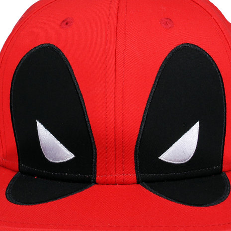 Marvel Deadpool Big Face Snapback Cap Cap - Official Merchandise Marvel Deadpool Big Face Snapback Cap Cap - Official Merchandise