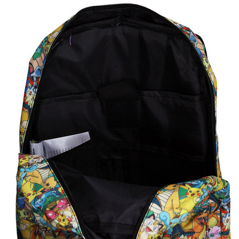 Pokémon Pokémon Characters  All over Print Large Backpack - Official Merchandise Pokémon Pokémon Characters  All over Print Large Backpack - Official Merchandise