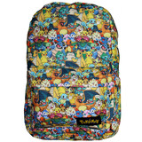 Pokémon Großer Rucksack mit Pokémon-Charakteren im Allover-Print